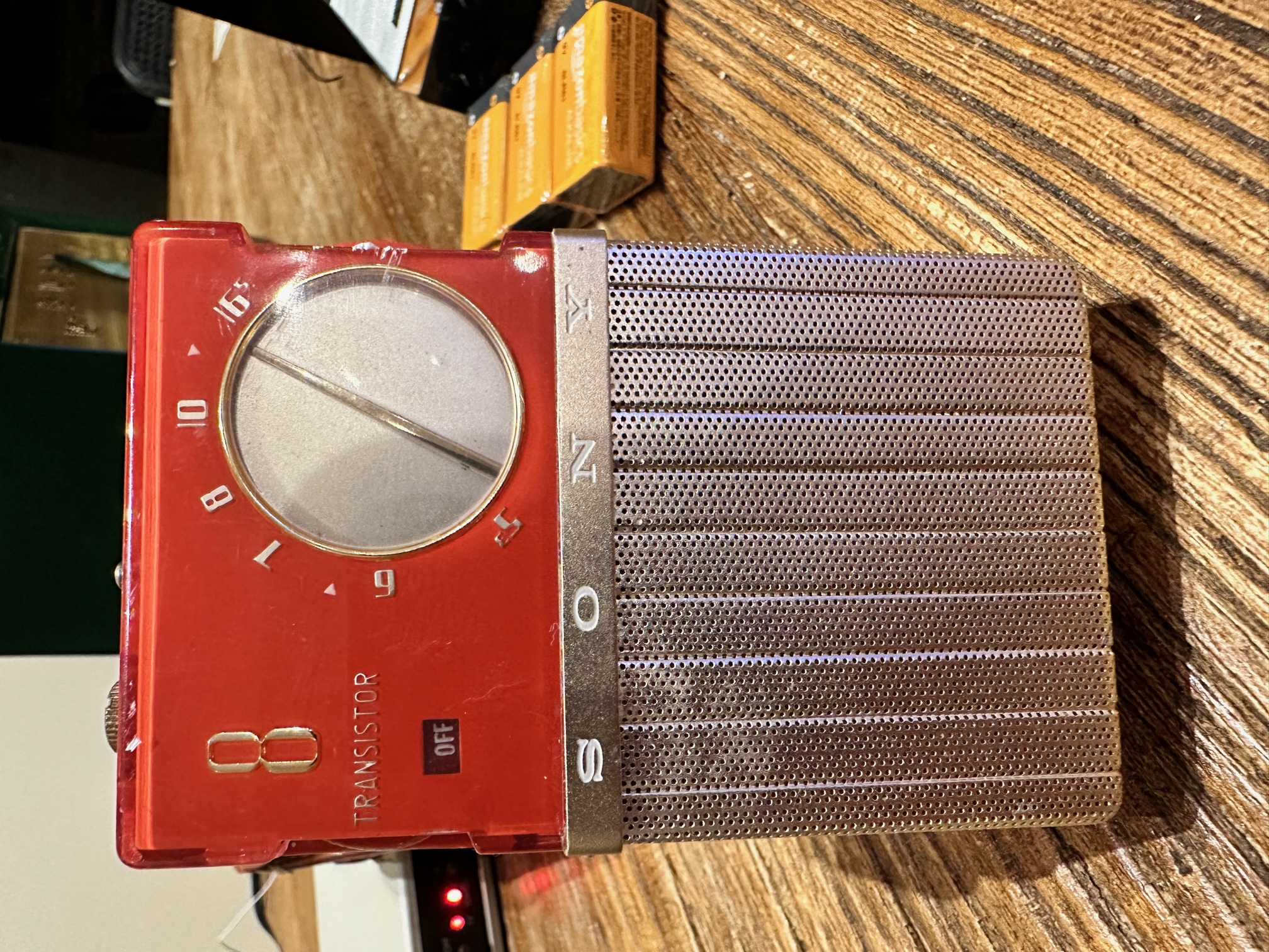 1959 Sony TR 86 Red